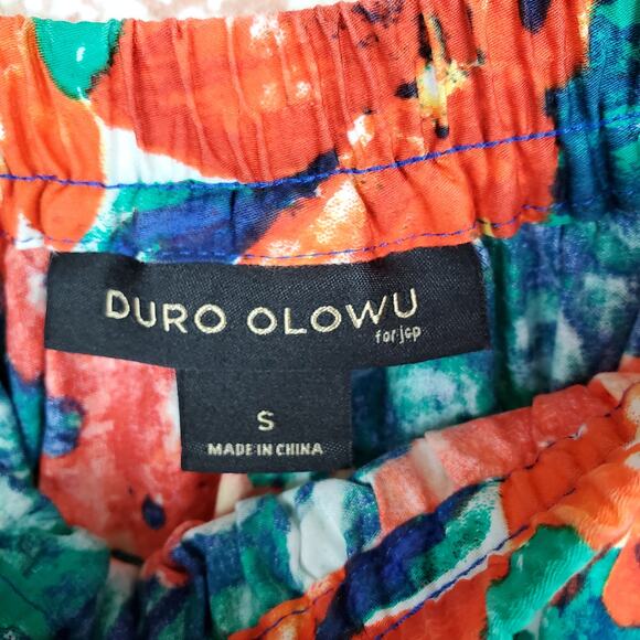 Duro Olowu Floral Skirt with Pockets Sz Small - Picture 9 of 10